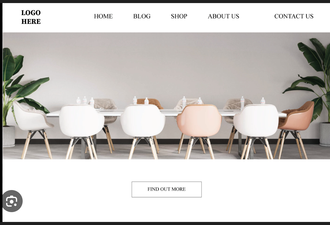 Soft neutral website inspiration
